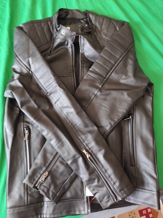 Geaca piele barbati