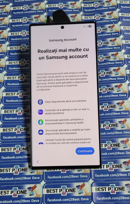 Samsung S23Ultra ca Nou 12GB cu 512GB si in Rate 2450Lei 1An Garantie