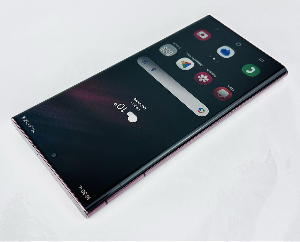 Samsung Galaxy S22 Ultra 5G 128GB Burgundy Отличен! Гаранция!
