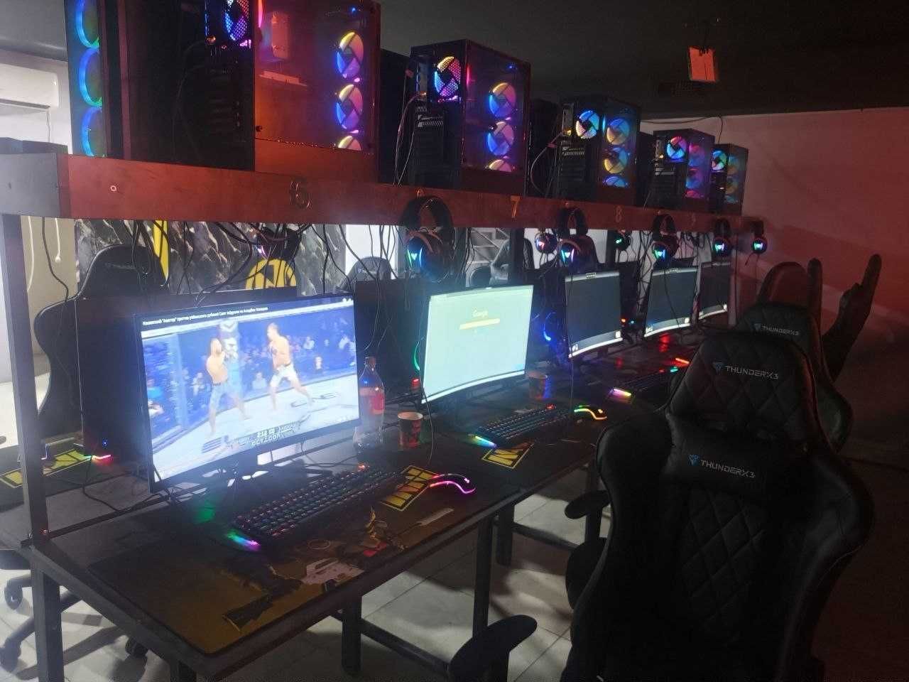 Игровой компьютер 10 комплект с кресла! Game klub!