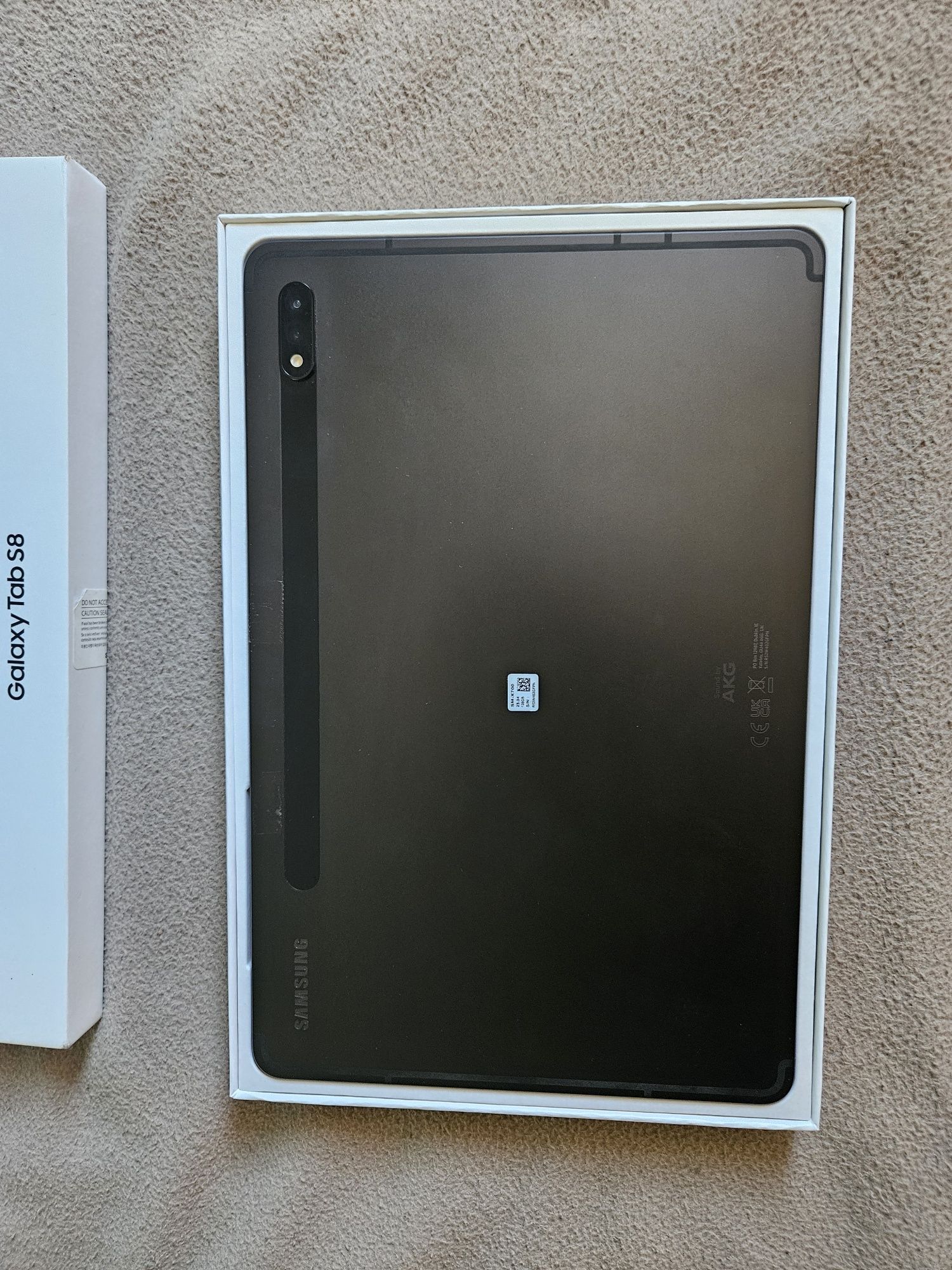 Samsung tab s8 128GB graphite