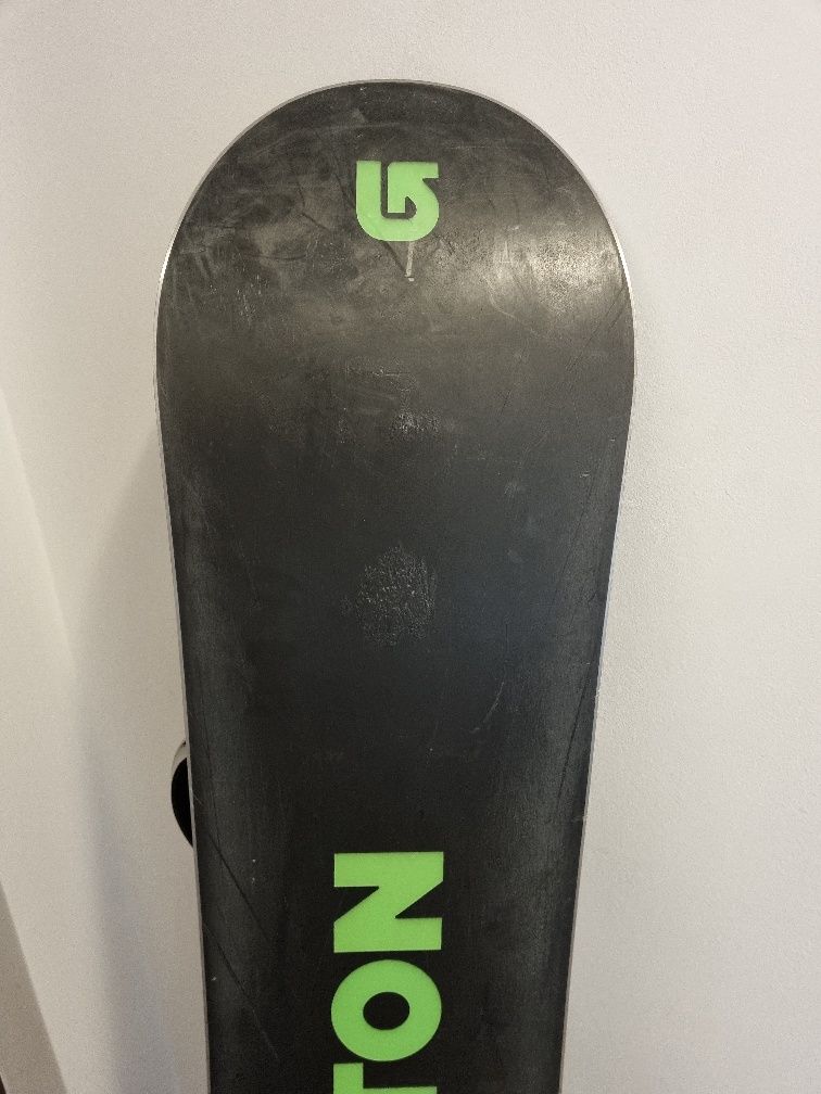 Snowboard Burton Progression 137cm+ Legaturi