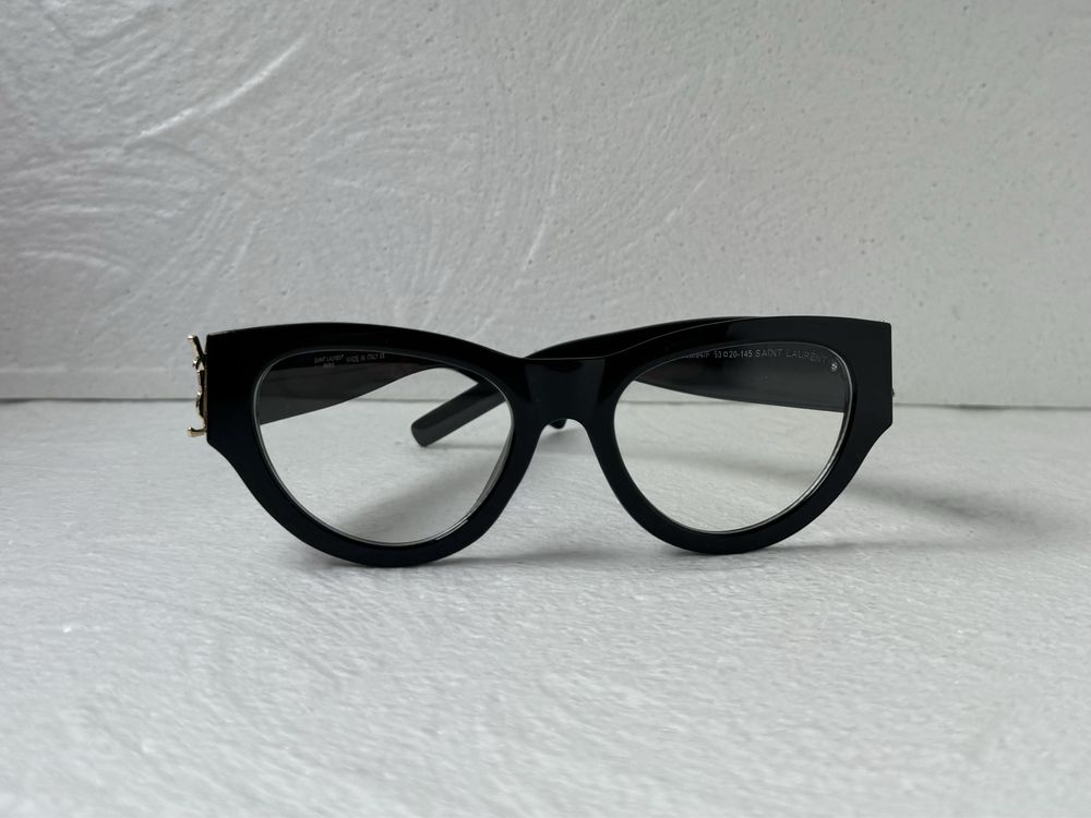 YSL Saint Laurent 2024 SL M94 дамски прозрачни слънчеви очила котка