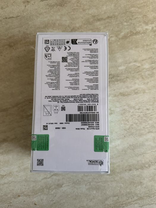 OPPO reno 13  5G + слушалки  ЧИСТО НОВ!