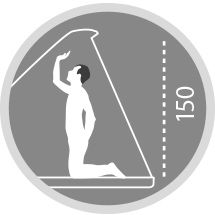 Cort plafon Autohome-columbus - 2 persoane