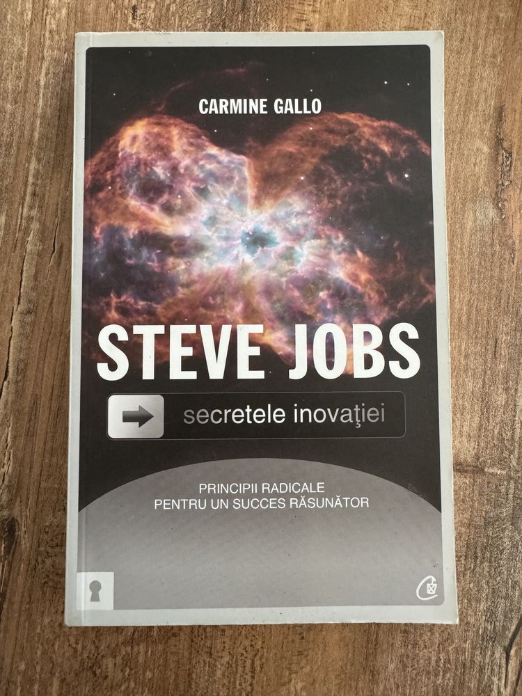 Carte Inspirativă "Steve Jobs: Secretele inovației" de Carmine Gallo