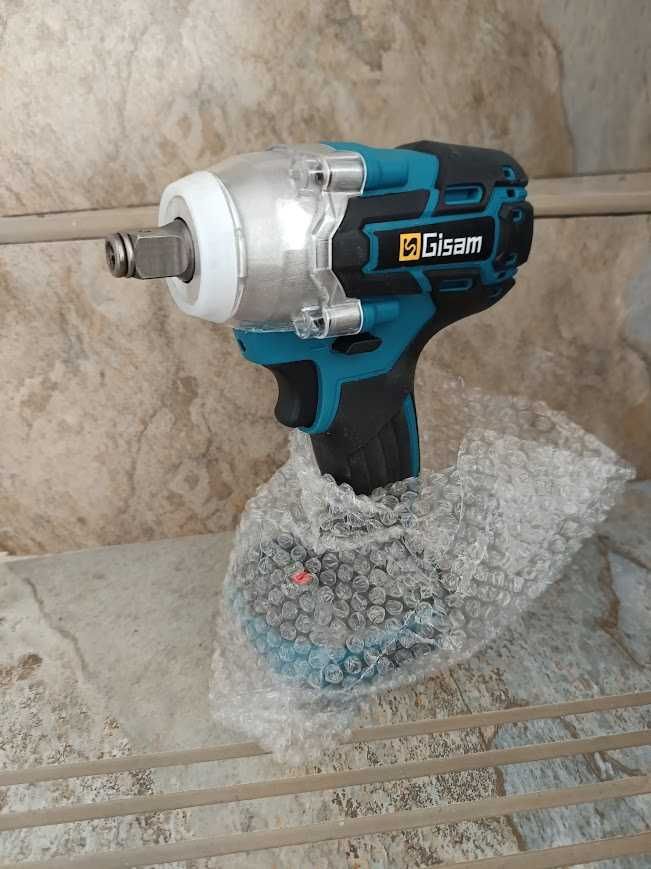 autofiletanta surubelnita electrica cu impact 500NxM 2 baterii 18V nou
