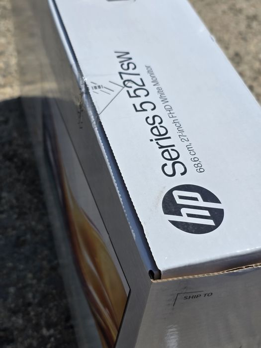 Monitor HP 527sw, 27 inch, Full HD, IPS, 100Hz, 5ms, Alb, 1920x1080