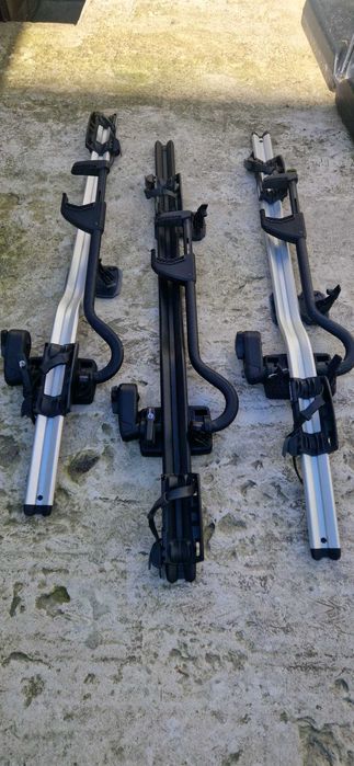 Bare transversale Thule + suport bicicleta  proride 598  topride