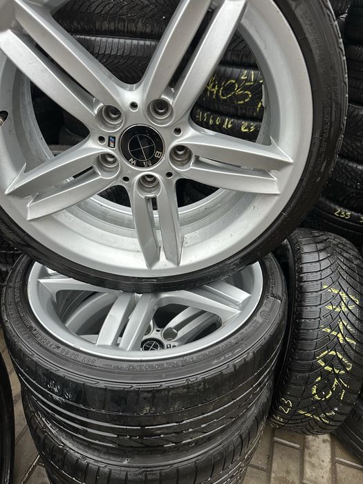 Set jante aliaj in 2 marimi  pe 18 Bmw 5x120