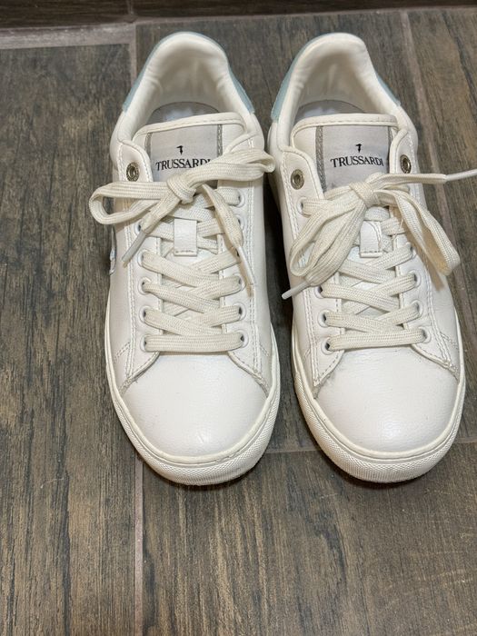 Обувки Trussardi естесвена кожа