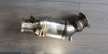 Downpipe n55 BMW 335i 435i M235i F30 F32 F22 INOX 3.5" INCH (12-14)