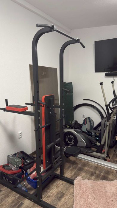 Мултифункционална стойка за набиране inSPORTline Power Tower X150