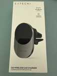 Incarcator wireless masina Satechi Qi2 15W, suport ventilatie, gri