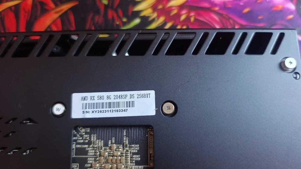 rx 580 8gb 256 bit (saphire nitro)