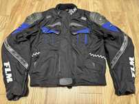 Geaca moto textil si piele FLM , marimea XL