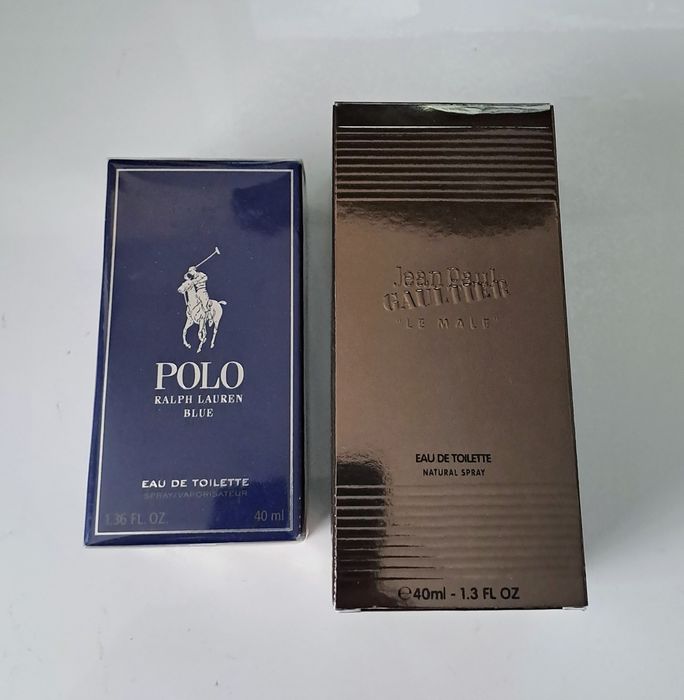 Parfum 100% original POLO Blue + Jean Paul Gaultier le male