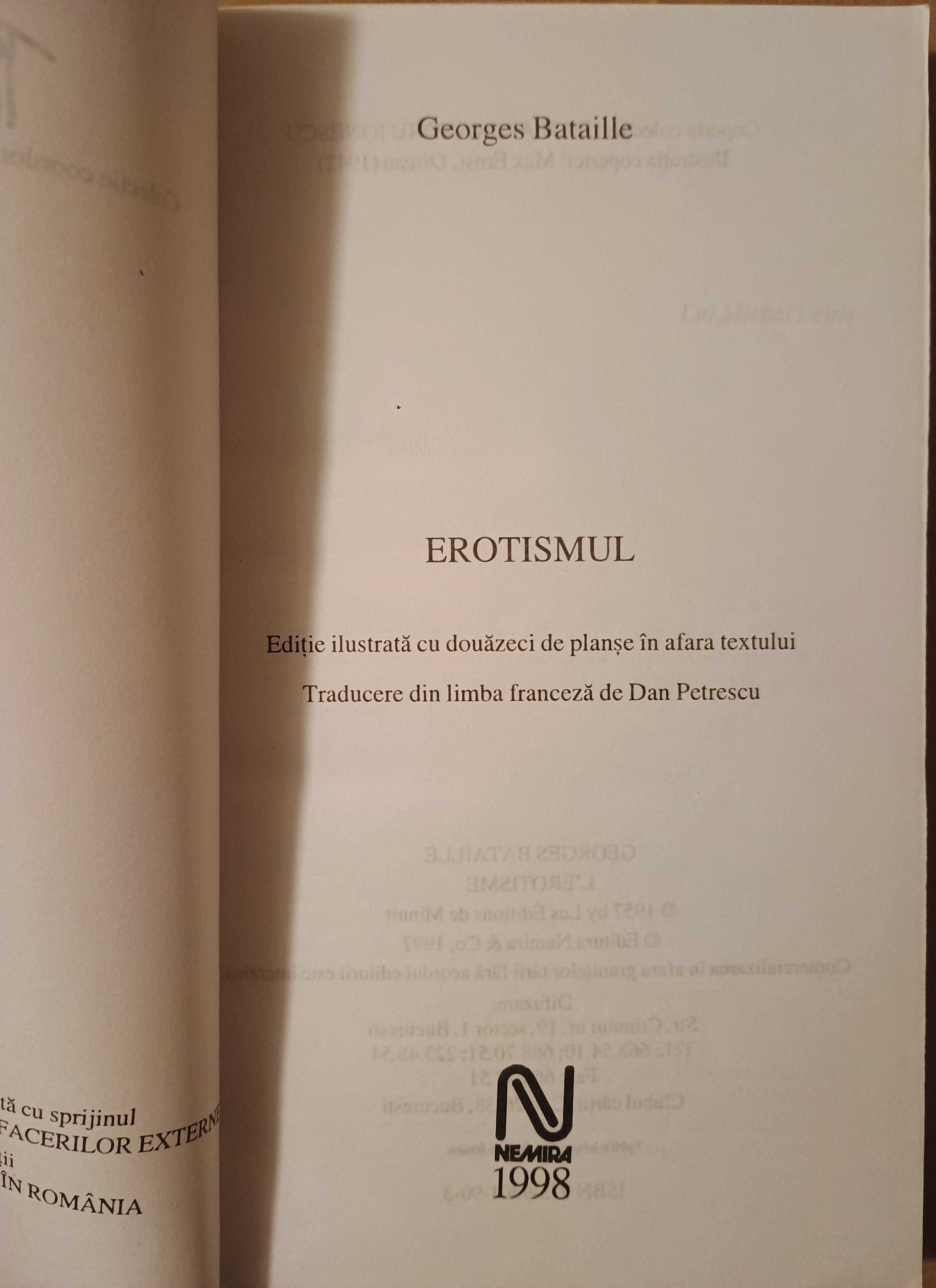 Georges Bataille - Erotismul (ediție ilustrată)