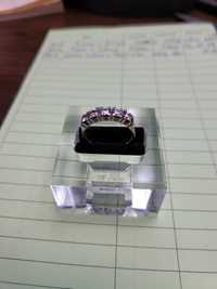 Пръстен с 5 диаманта по 3.2 mm . 0.65 ct (ном  1)