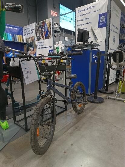 Bicicletă Bmx Wipe 500 20" - produs resigilat - (SecondHand) Decathlon