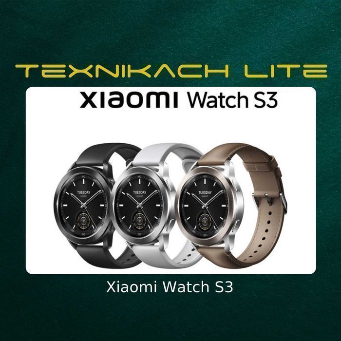 Xiaomi Watch S3 • Доставка Бесплатно