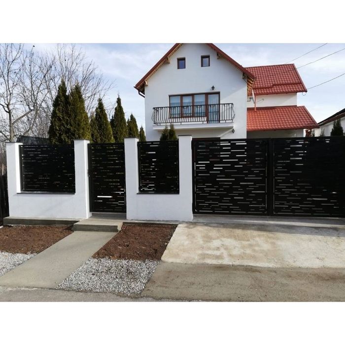 Construim la comanda dvs. garduri si porti din:
- panouri stil jaluzea