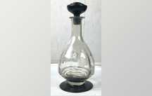 Decantor elegant vintage sticla cristal