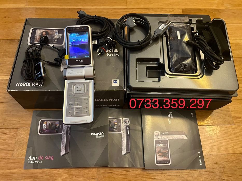 Nokia N93i - NOU ! Full Box ! RARITATE ! Telefon colectie.