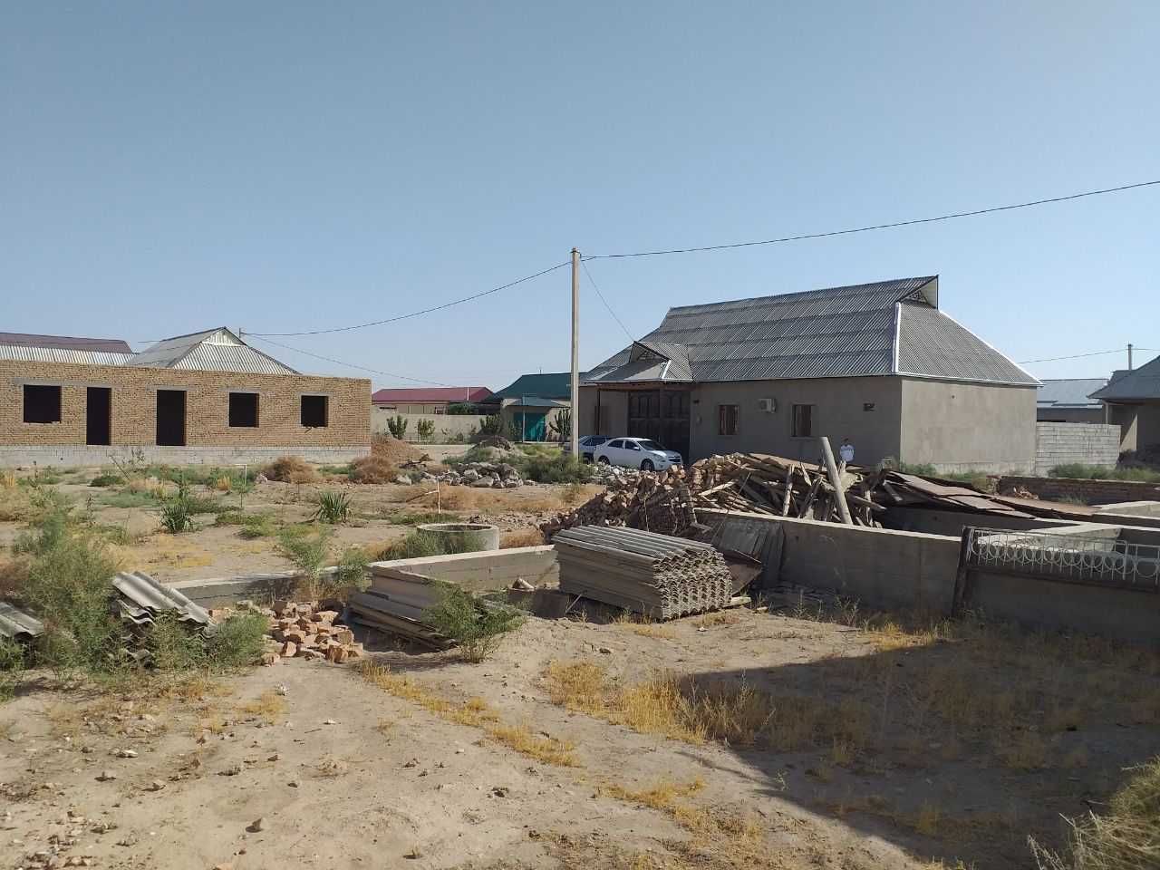 Ximiya (Uchqizil) yarim tayyor uy darhol sotiladi