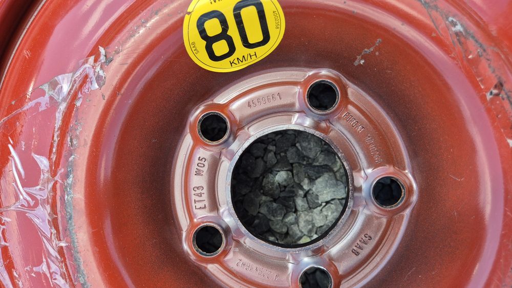 Резервна гума /ПАТЕРИЦА/ Сааб 93  5/110 Saab 93  5x110