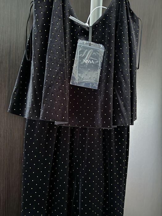 Salopeta din catifea noua