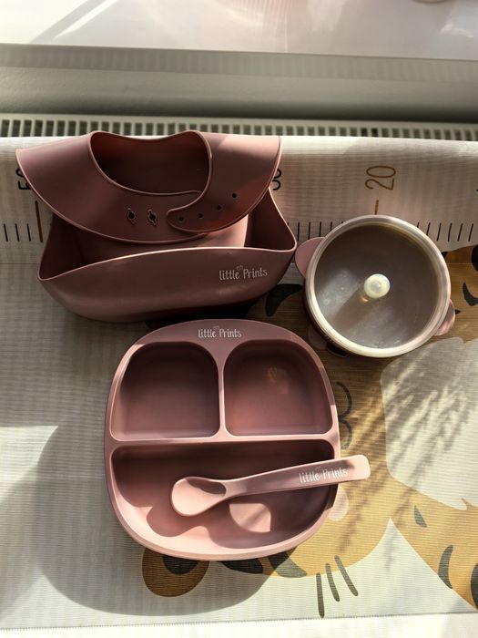 Set silicon roz diversificare Little Prints