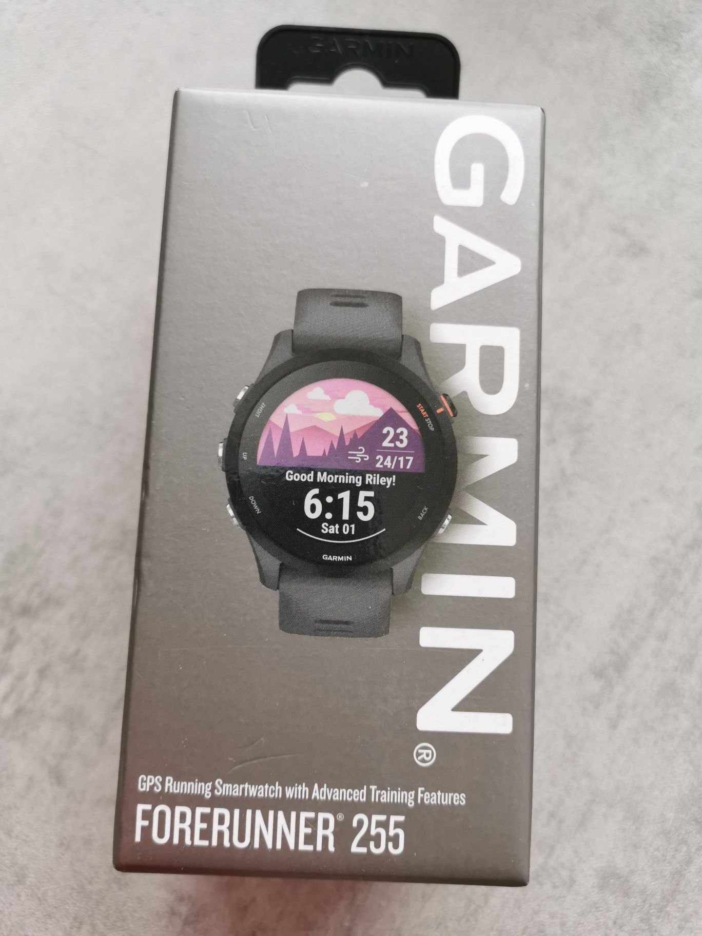 Smartwatch Garmin Forerunner 255, Slate Grey