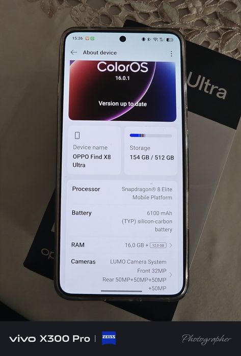 Oppo X8 ultra pachet complet