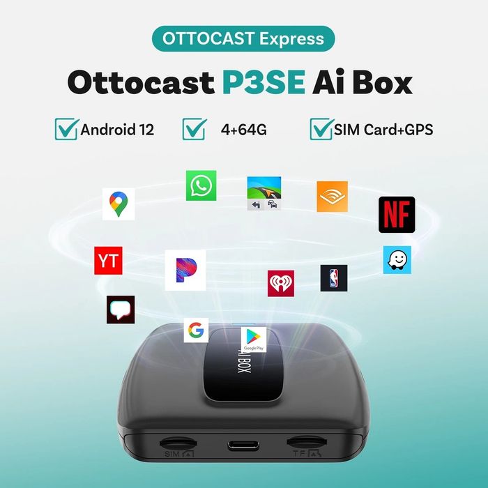 Android USB AI Carplay Android Auto adaptor Android