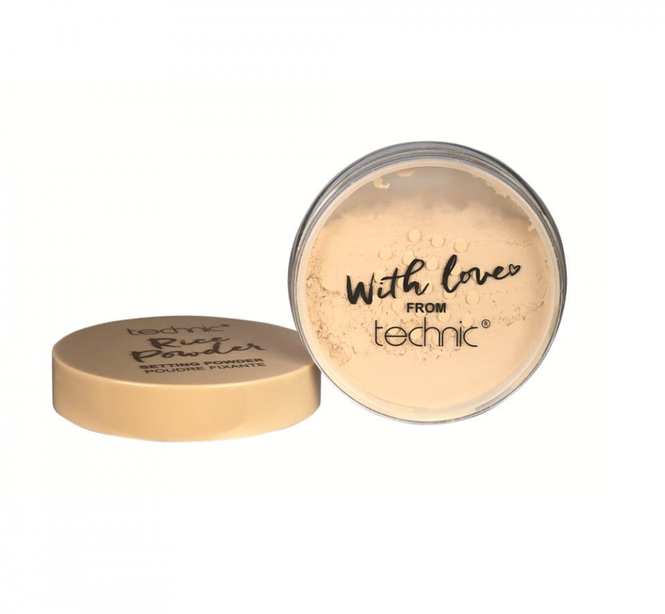 Pudra fixare machiaj Technic Rice Powder Setting Powder