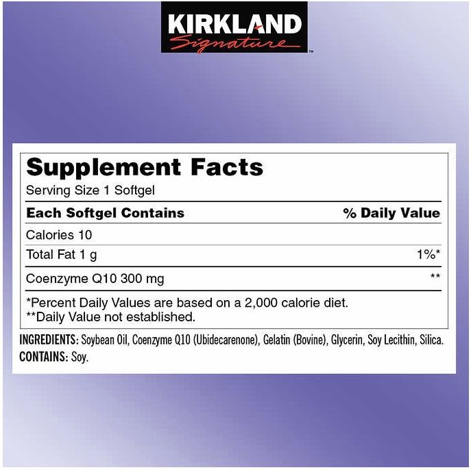 Коэнзим Q10 300mg, 100 капсулы