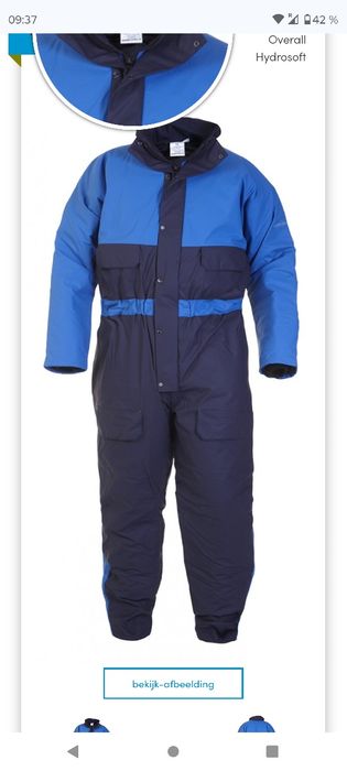 Combinezon hidro-termo pentru temp sub 10 grade