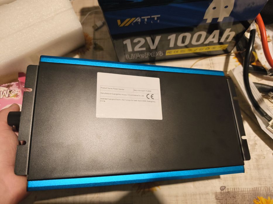 Инвертор чиста синосуида 12v/230v 2/4кв