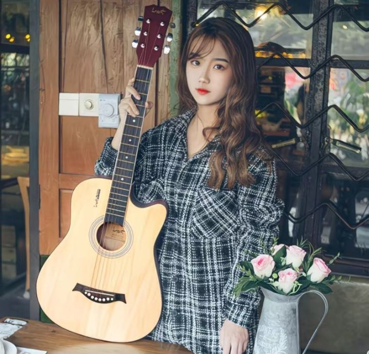 Акустическая гитара 38 дюймов | Отличный звук и стильный дизайн!