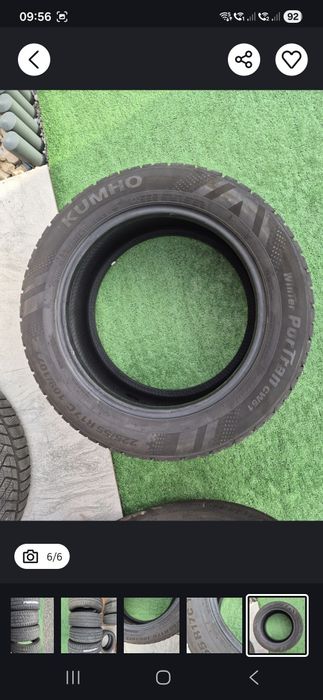 Vând cauciucuri 225/55/17 C M+S set complet imp Germania