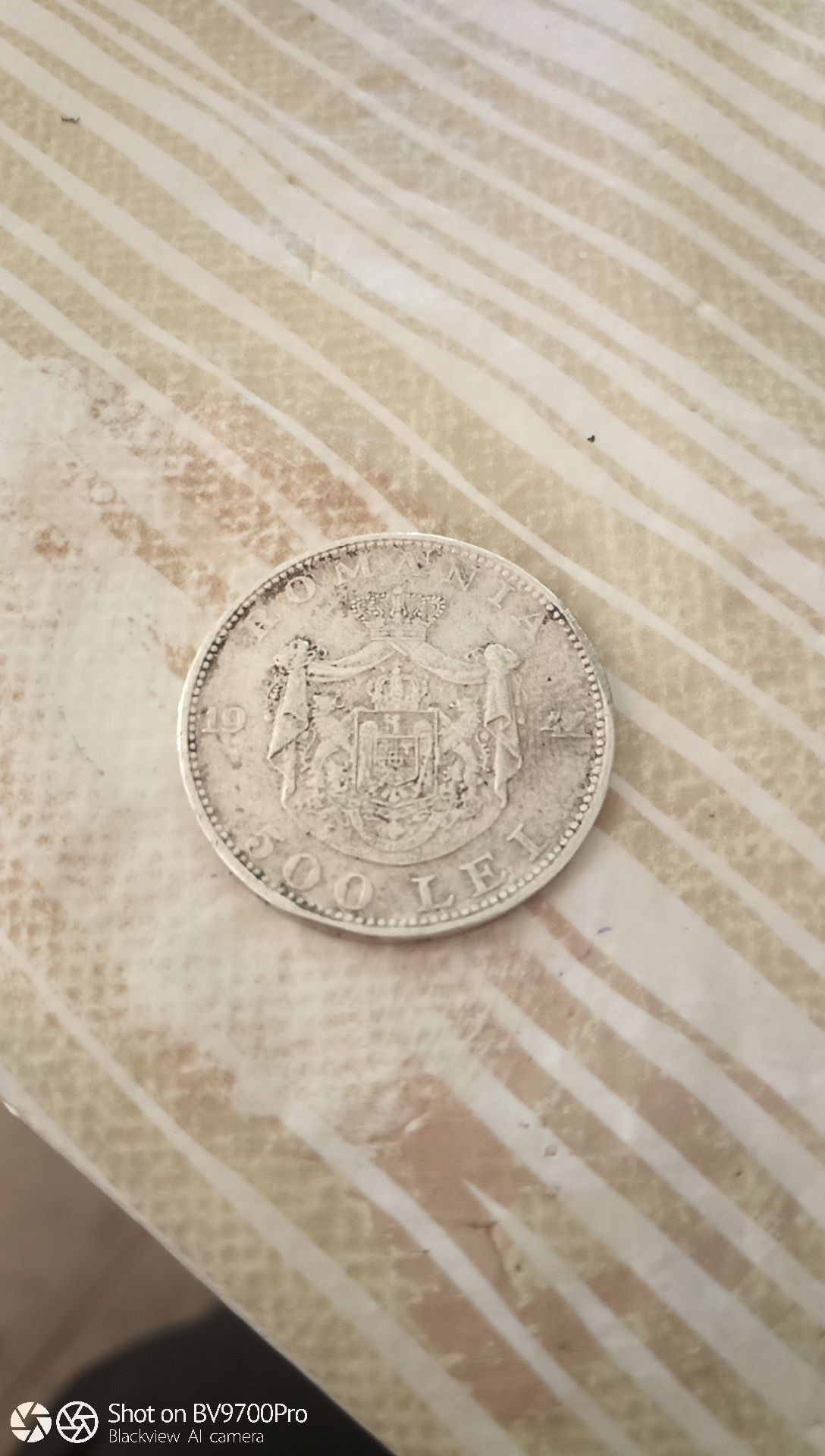 Moneda argint 500 lei 1944 Mihai Regele României