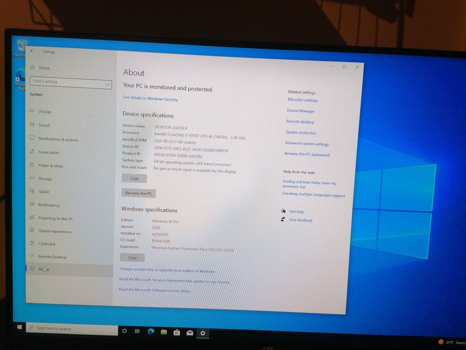 HP EliteDesk 800 G4 DM 35W MiniPC