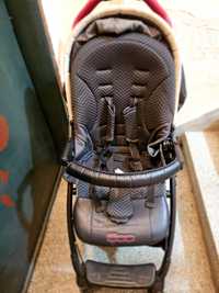 Детска количка с бебешки кош, стол за кола, летен кош и чанта