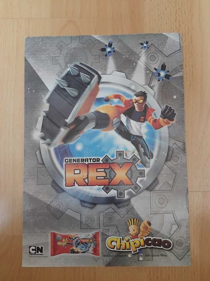 Стикер албум GENERATOR REX за деца и възрастни