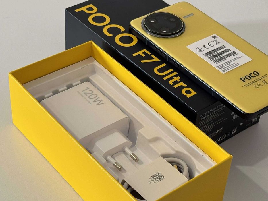 Бартер!НОВ! Xiaomi Poco F7 Ultra Yellow (Жълт)