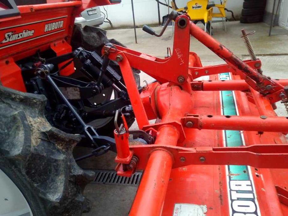 Tractor-tractoras Japonez HINOMOTO N209 ,4X4 , plug + FREZA !