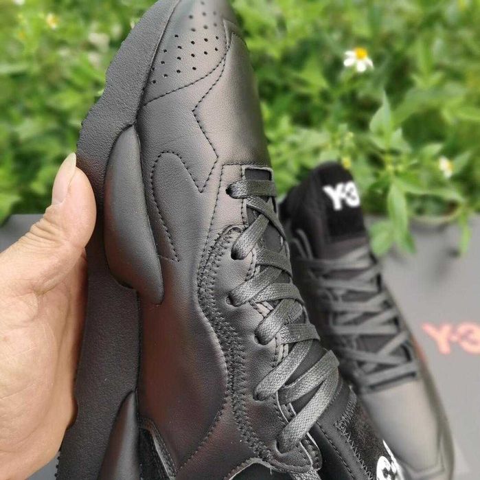 Adidasi Y-3, Kaiwa - Black Premium din Piele NOI Yohji Yamamoto Y3