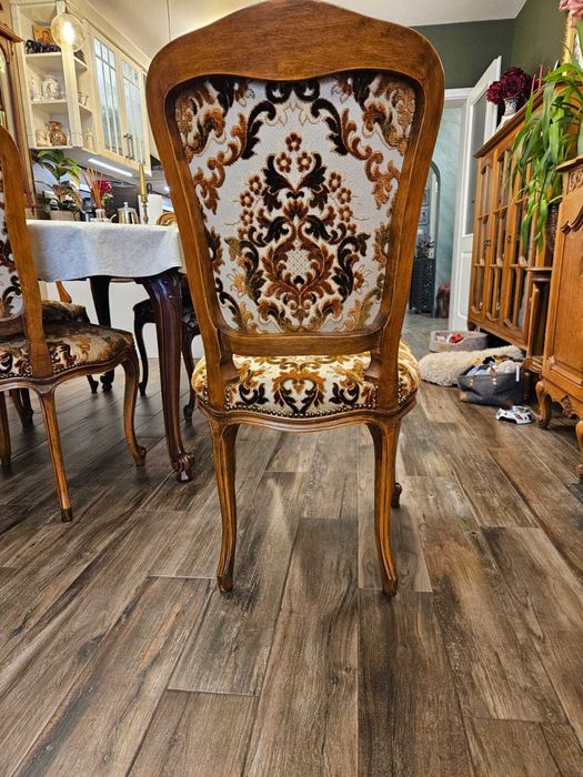 Комплект старинни столове "Луй XV"