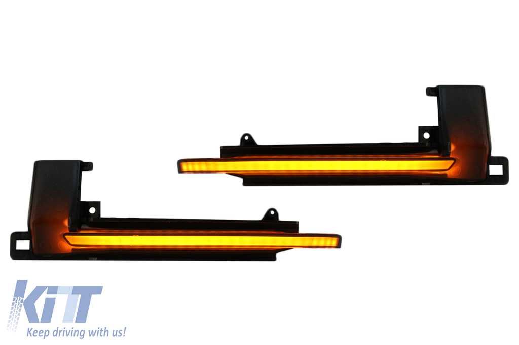 Lampi Semnalizare Oglinzi LED Dinamice Audi A3 8P (2008-2010) Fumuriu